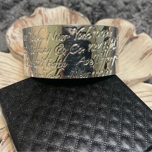 Tiffany & Co. Silver Ornate Cuff Bracelet